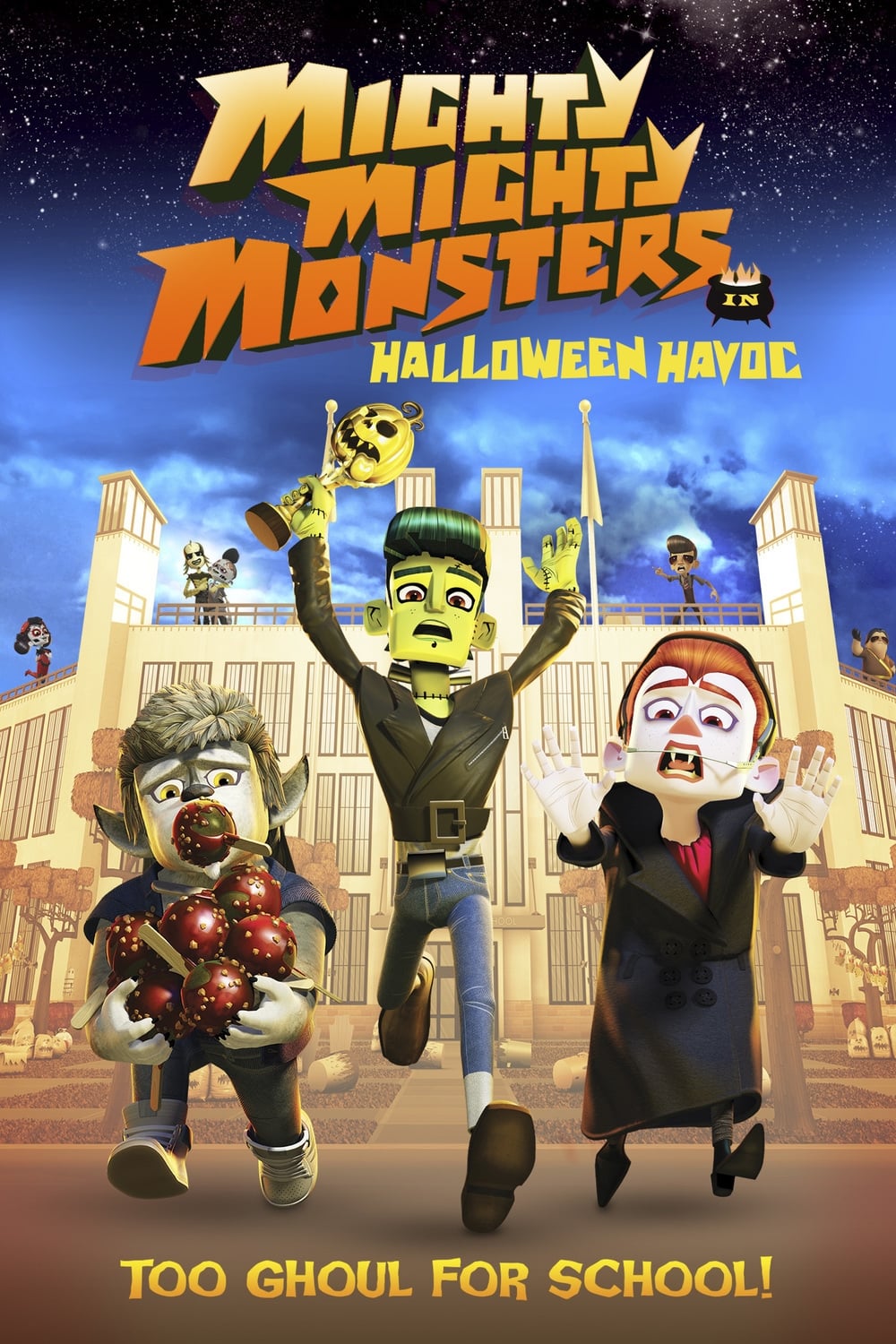 Постер Mighty Mighty Monsters in Halloween Havoc